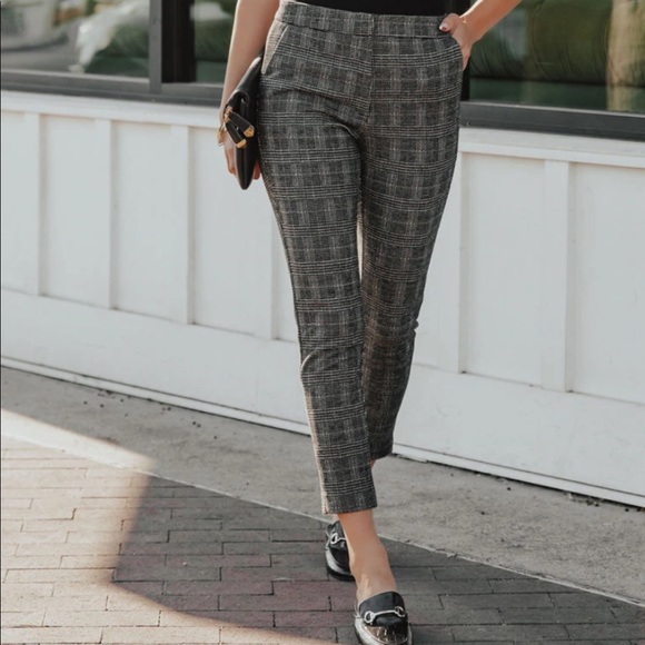 Plaid trousers. Brand new, never worn. Large - Picture 2 of 7